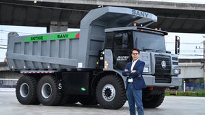 LEADWAY เปิดตัว SANY SKT90E รถบรรทุกไฟฟ้างานเหมืองรายแรกของไทย