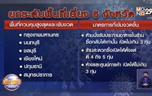 เพิ่มมาตรการเข้ม 6 จังหวัด ห้ามนั่งกินที่ร้าน