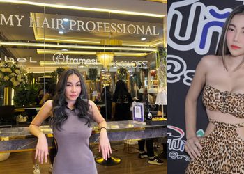 EMMY HAIR PROFESSIONAL ทำสีผมให้ “เอ็มมี่ อมลวรรณ” สวยสุดปัง!!!