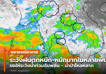 พยากรณ์อากาศ – 9 ก.ค. 63