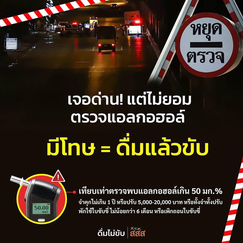 ดื่มไม่ขับ