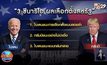 ​3 ซีนาริโอ ผลเลือกตั้งประธานาธิบดีสหรัฐฯ