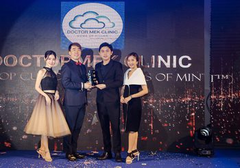Doctor Mek Clinic คว้ารางวัลระดับประเทศ คลินิกที่มียอดร้อยไหมมิ้นท์สูงสุดในไทยต่อเนื่อง 2 ปีซ้อน จาก Hans Biomed Thailand