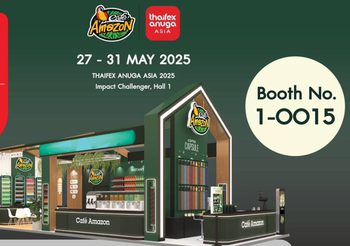คาเฟ่ อเมซอน ตอกย้ำศักยภาพความเป็นผู้นำธุรกิจร้านกาแฟอันดับ 1 ในประเทศไทย กับสินค้ากลุ่มกาแฟ เครื่องดื่ม และเบเกอรี่ ในงาน THAIFEX – ANUGA ASIA 2025