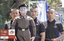 ตำรวจท่องเที่ยวเปิดตัว “หุ่นผู้กองยิ้ม”