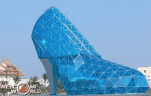 ไต้หวันสร้างโบสถ์ทรงรองเท้าส้นสูงดึงดูดนักท่องเที่ยว