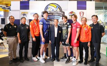 4 ทีมลูกยางชายเตรียมระเบิดศึก Panasonic ENERGY CUP