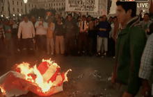 ชาวเปรูประท้วงกองทัพสหรัฐฯ