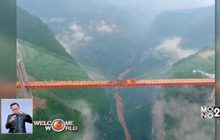 จีนเปิดใช้สะพานสูงที่สุดในโลก