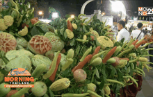 สุรินทร์จัดประกวดโต๊ะอาหารเลี้ยงช้าง