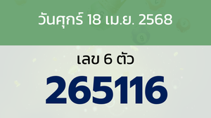 หวยลาว งวดวันศุกร์ 18 เมษายน 2568