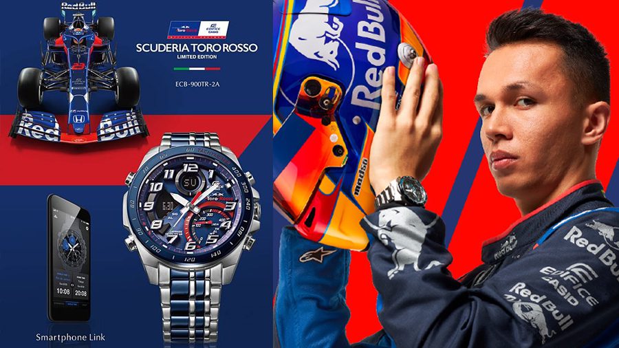 EDIFICE x Scuderia Toro Rosso ปล่อยนาฬิกาโมเดลพิเศษ ด้วยดีไซน์โฉบเฉี่ยวอย่างมีสไตล์