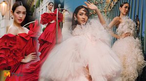 มีใครให้มากกว่านี้มั้ย! มิน พีชญา ฟูฟ่องชีฟอง ชุดใหญ่อลังเว่อวัง กลางกรุงปารีส