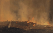 ไฟป่าในรัฐแคลิฟอร์เนียเริ่มทุเลา