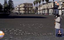 เถ้าถ่านจากภูเขาไฟเอ็ทน่า ปกคลุมทั่วเมืองในอิตาลี