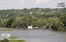 ปารากวัยเผชิญน้ำท่วม