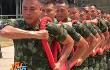 กรมสรรพาวุธทหารบก ฝึก 20 ครูฝึกพลฉุดชักราชรถ