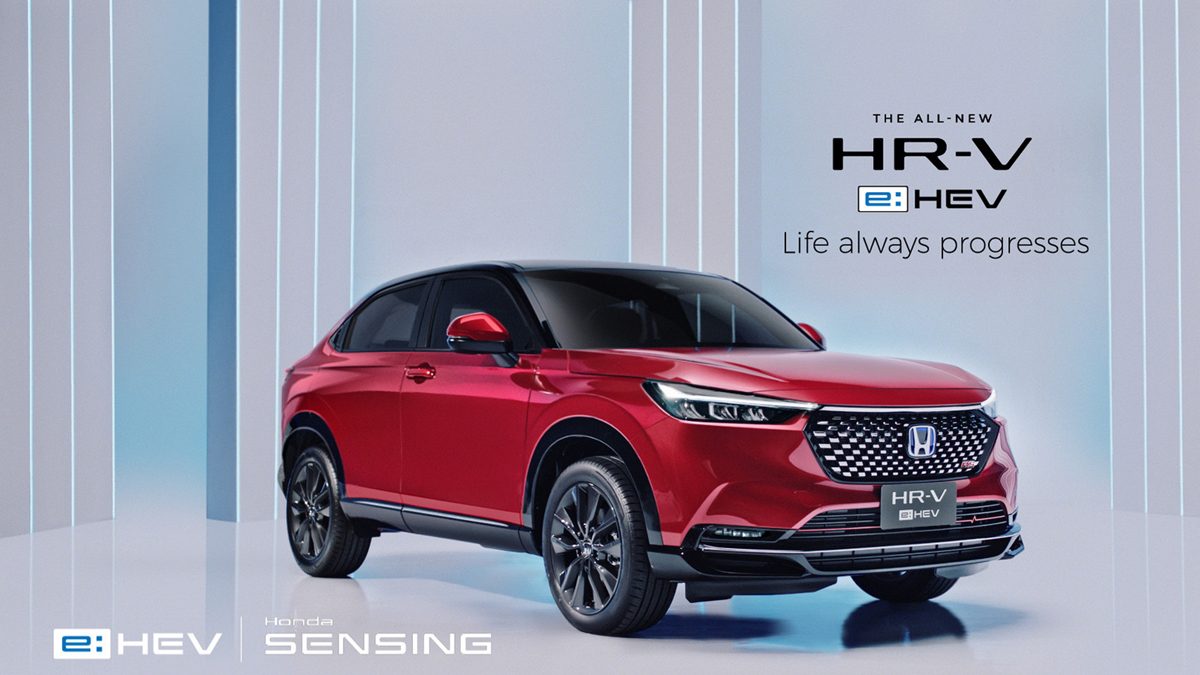 Honda HR-V e:HEV เปิดราคาจำหน่ายอย่างเป็นทางการ เริ่ม 979,000 บาท