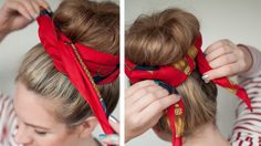 5 วิธีง่ายๆ เปลี่ยนผ้าพันคอ เป็น ผ้าคาดผมสุดชิค!