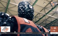 หุ่นยนต์บาสเก็ตบอลแข่งยิงลูกโทษชนะมนุษย์