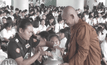 นักกีฬา อช.บีชเกมส์ร่วมพิธีบำเพ็ญกุศลสัตตมวาร