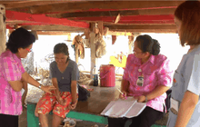 ตรวจสุขภาพประชาชนรอบเหมืองทอง