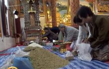 ประเพณีสี่เป็งตานข้าวใหม่ ตานหลัวหิงไฟพระเจ้า จ.พะเยา