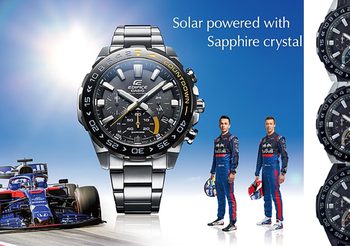 Casio เปิดตัว EDIFICE Solar-Powered Chronograph EFS-S550 สุดยอดนาฬิกาสำหรับนักแข่งในตัวคุณ