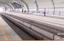ตร.รถไฟ เผยไม่พบความผิดปกติสาวท้องตกรางรถไฟฟ้า