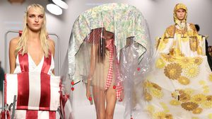 รวมแฟชั่นฮาๆ เสื้อกันฝนสุดล้ำ ส่งตรงมาจาก ลอนดอนแฟชั่นวีค 2017