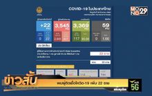 พบผู้ติดเชื้อโควิด-19 เพิ่ม 22 ราย
