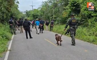 ป่วนอีก! โจรใต้วางระเบิดรถยนต์ทหาร ขณะร่วมตรวจสอบกล้องวงจรปิดถูกเผา