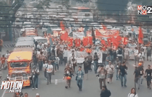 ประท้วงด้านนอกการประชุมเอเปค