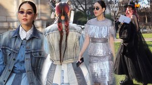 ไม่ผิดหวัง ชมพู่ อารยา กับแฟชั่นฟร้อนต์โรว์ โอต์ กูตูร์ เสื้อผ้าหน้าผม เป๊ะมาก!