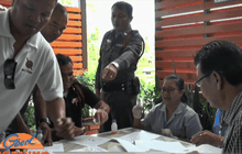 ตำรวจภูธรภาค 8 ตรวจสารเสพติดเจ้าหน้าที่