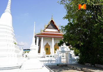 กราบพระปางปาลิไลยก์ ชมจิตรกรรมฝาผนัง วัดบางขุนเทียนใน กรุงเทพ