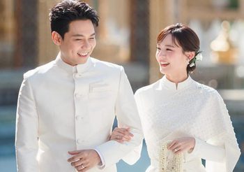 แดน-แพทตี้ ชื่นมื่น วิวาห์เรียบง่าย ณ วัดราชบพิธสถิตมหาสีมาราม