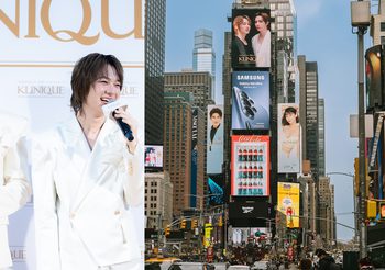 “ซี-นุนิว” ติดเทรนด์โลก ขึ้นจอ New York Time Square
