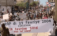 ประท้วงครบรอบวันก่อรัฐประหารในเฮติ