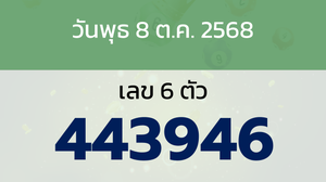 หวยลาว งวดวันพุธ 8 ตุลาคม 2568