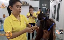 ​ร้านเสริมสวยเมืองตรัง บริการสระ-ไดร์ฟรี ทำความดีถวาย ร.10