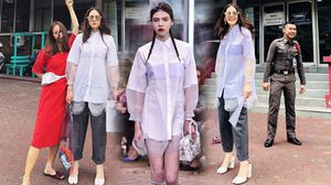 แฟชั่นหน้าสน. ของขุ่นแม่ ชมพู่ อารยา ต้องเก๋เบอร์นี้แหละ