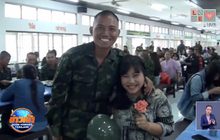 พลทหารทำเซอร์ไพรส์ขอแฟนสาวแต่งงาน