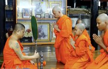 ลูกชายโจบอยสเก๊าท์บวชให้พ่อครั้งสุดท้าย