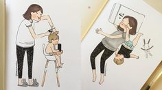 20 ภาพความจริง ตีแผ่ชีวิตคุณแม่มือใหม่ เหนื่อย สุข และสงบปนๆ กันไป