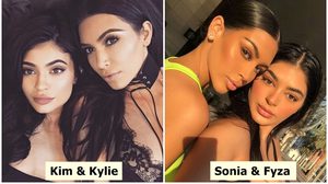 เฮ้ย! โคลนนิ่งมาเลยเหรอ สองพี่น้องจากดูไบ หน้าเหมือน Kim และ Kylie สุดๆ