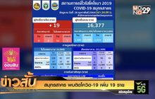 สมุทรสาคร พบติดโควิด-19 เพิ่ม 19 ราย