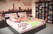 ผ้าปูที่นอนเก๋ไก๋ ลายอาหาร