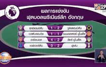ผลการแข่งขันฟุตบอลพรีเมียร์ลีก อังกฤษ