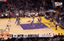 ล็อกถล่ม “เลเกอร์ส” ดับซ่า “วอร์ริเออร์ส”